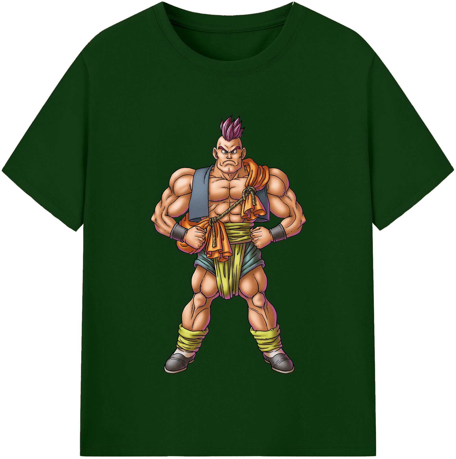 （画像用） ドラゴンクエスト Doragon Kuesuto Dragon Quest 綿100％半袖Tシャツ（フロントプリント）